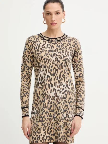 Morgan rochie mini drept RMCALL bej