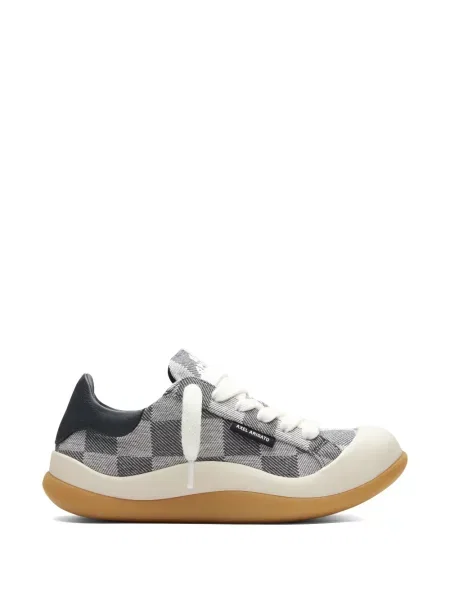 Sneakerși Axel Arigato în carouri gri