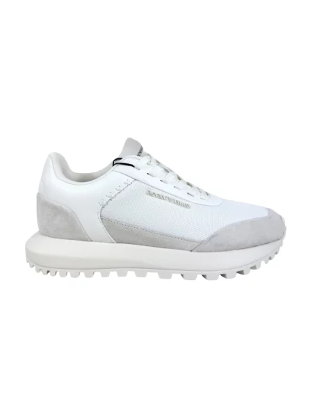 Sneakersy Emporio Armani białe