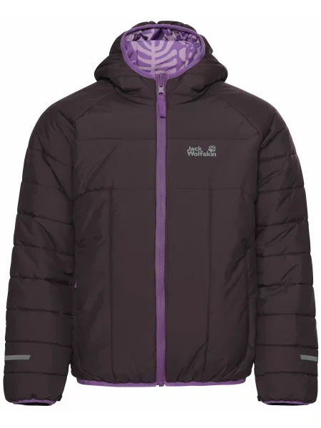 Детская куртка Jack Wolfskin фиолетовая