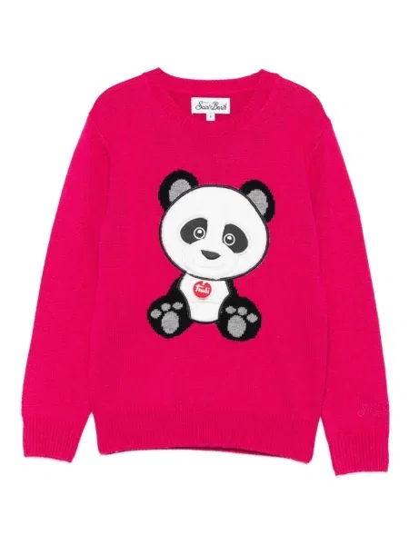 Sweter dziecięcy Mc2 Saint Barth różowy