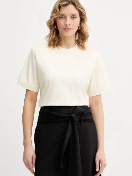 BOSS tricou pentru femei din Eharpa bej