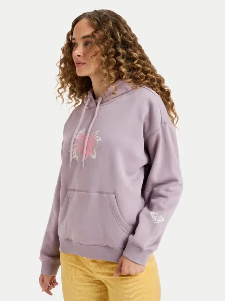 Свитшот Roxy фиолетовый