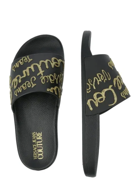 Saboți Versace Jeans Couture negru