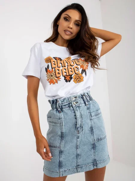 Fustă din denim Lakerta gri