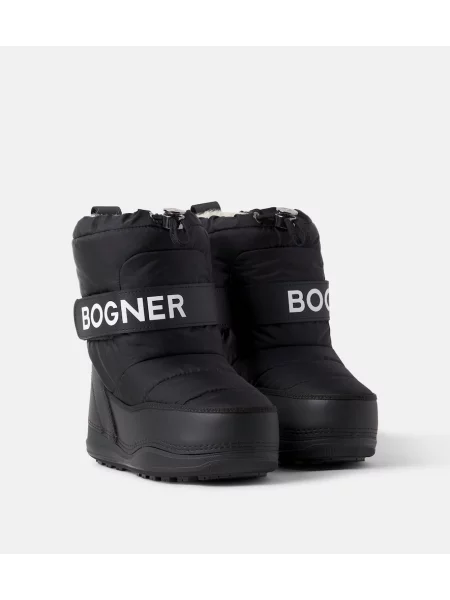 Gyerek bokacsizma Bogner fekete