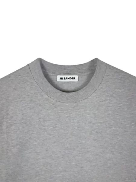 Lung tricou Jil Sander gri