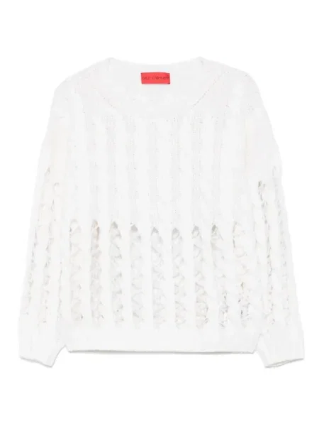 Pulover Wild Cashmere din cașmir alb
