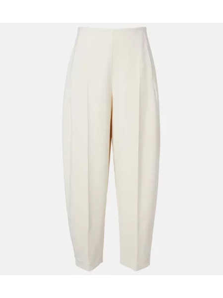 Pantaloni Fforme alb