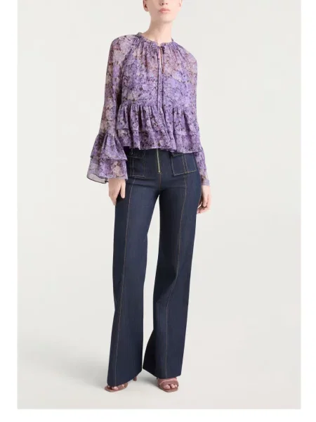 Top Cinq A Sept violet