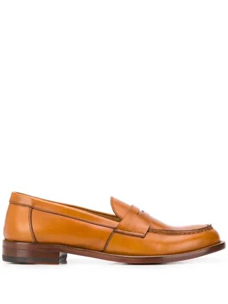 Pantofi loafer Scarosso slip-on maro