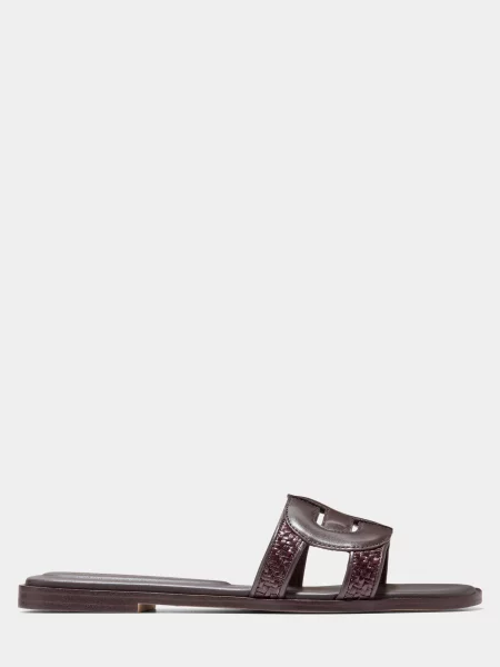 Шльопанці Cole Haan шкіра/текстиль чорний