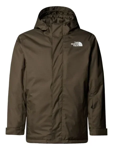 Płaszcz dziecięcy The North Face zielony