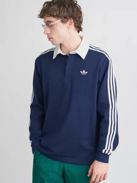 ADIDAS ORIGINALS Tričko tmavomodrá biela