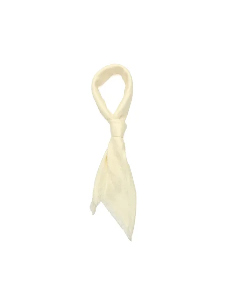 Kate Spade Fular Flower Yarndye coajă de ou alb