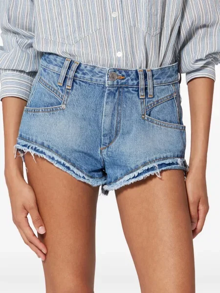 Pantaloni scurți Isabel Marant albastru