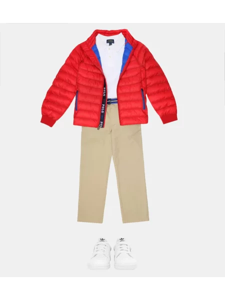 Koszulka polo z wyhaftowanym logo Ralph Lauren biała