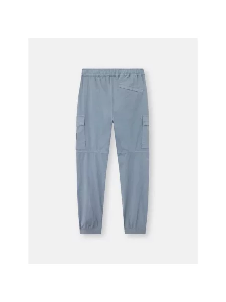 Spodnie Stone Island z kamieniami niebieskie