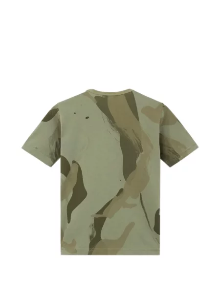 Dětské tričko Stone Island zelené