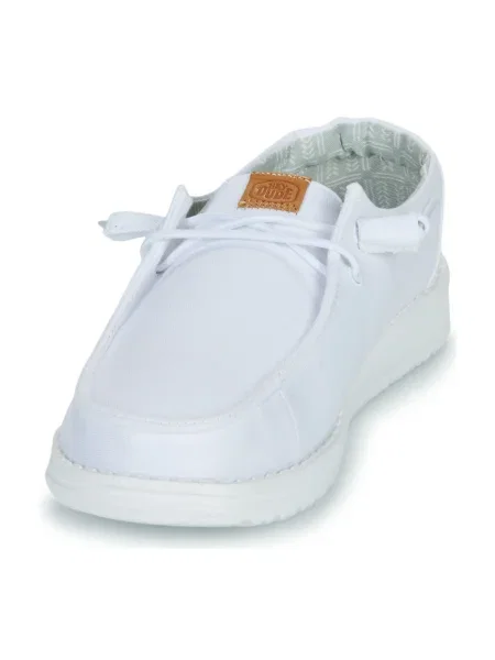 Pantofi Heydude stretch alb
