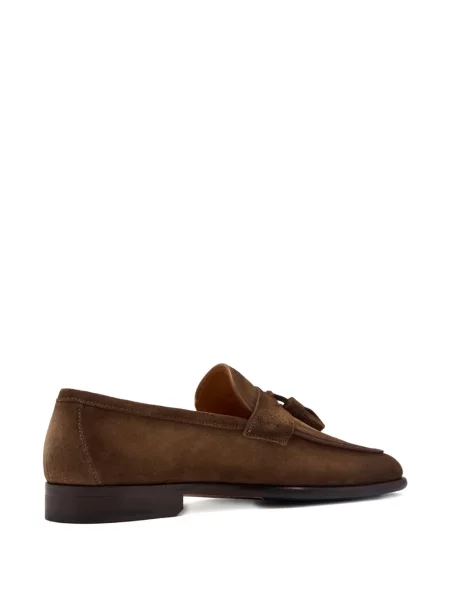 Pantofi loafer Magnanni din piele de căprioară maro