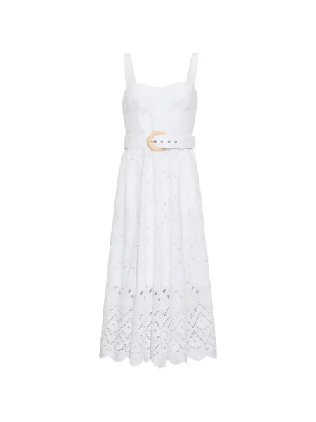 Rochie midi Cara Cara alb