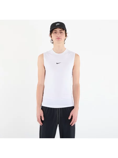 Фитнес елек Nike без ръкави бяло
