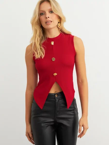 Cool & Sexy Top rdeča