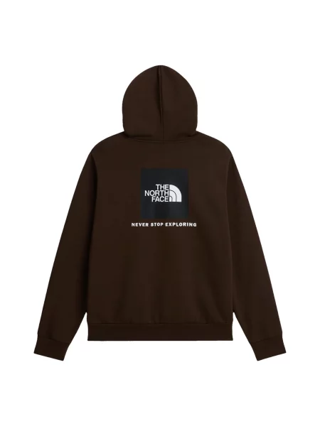THE NORTH FACE Mikina EVOLUTION tmavohnedá / čierna biela