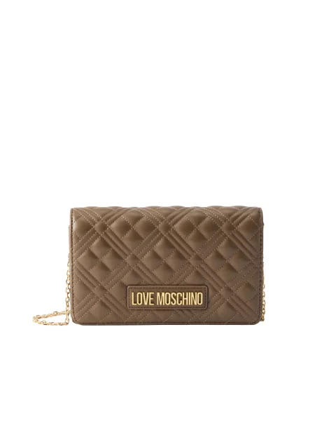 Love Moschino Geantă de umăr maro verde
