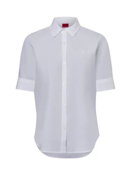 Hugo Koszula The Summer Shirt weiss biała