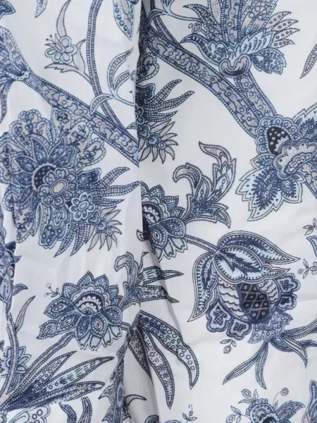 Cămașă Etro cu imagine cu model paisley alb