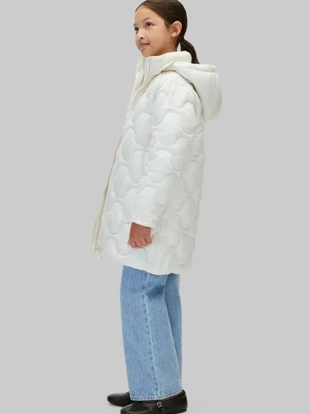 Calvin Klein Jeans дълго яке за деца бежово