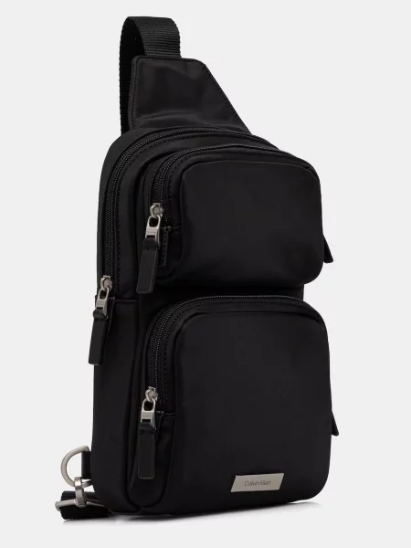 Geantă crossover Calvin Klein Clean Square negru