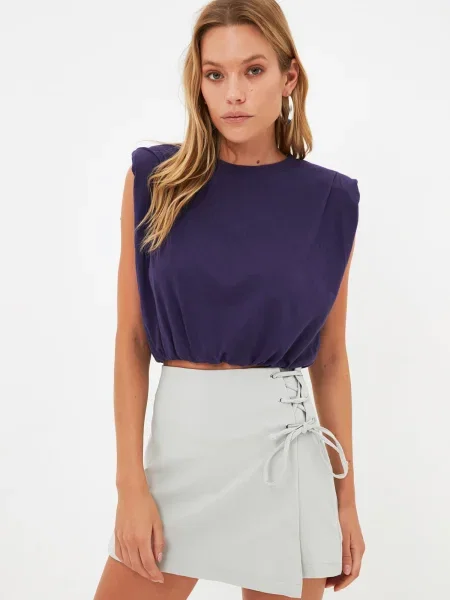 Pantaloni Trendyol gri