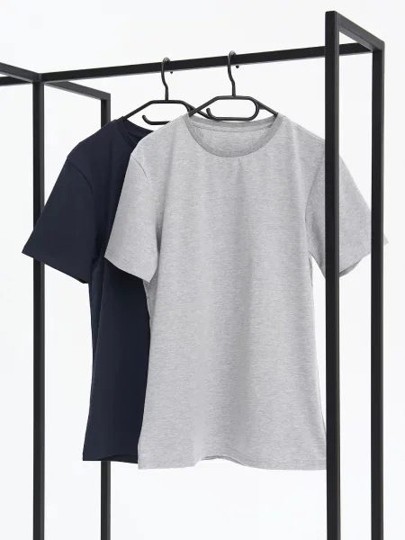 Набір футболок HANDY WEAR Cotton Basic мультиколор бавовна/еластан