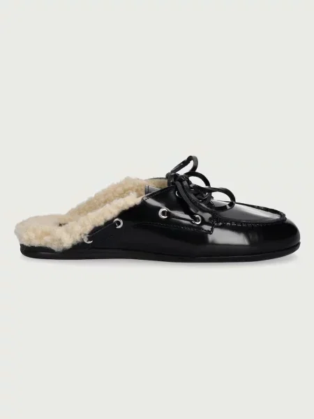 Posa капці шкіряні Boat Loafer Mule