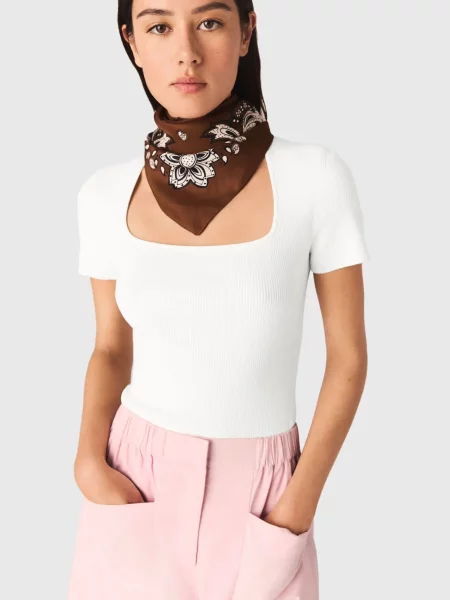 Топ Maje білий