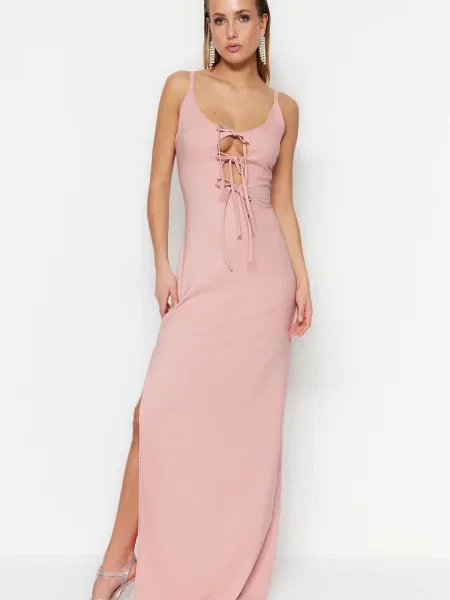 Rochie de seară Trendyol roz