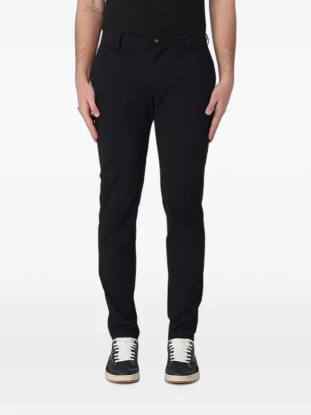 Pantaloni chino Colmar din jerseu negru