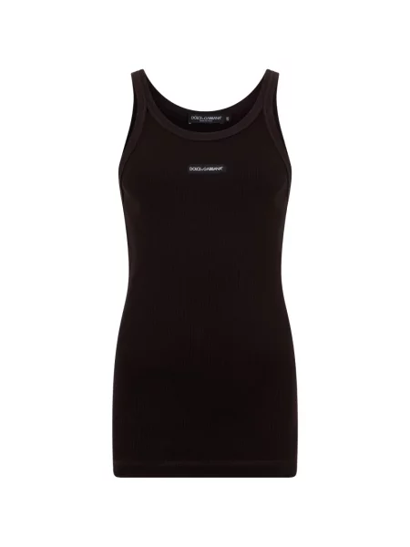 Vestă Dolce & Gabbana cu autograf maro