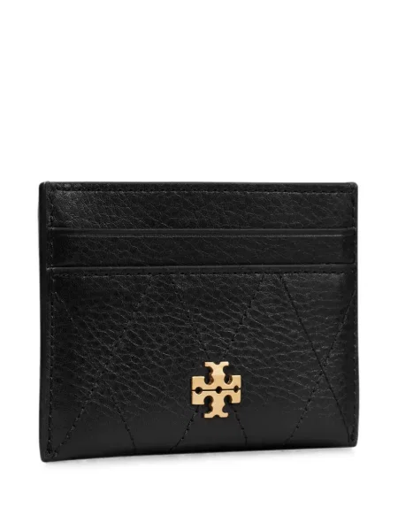 Matlasat portofel Tory Burch negru