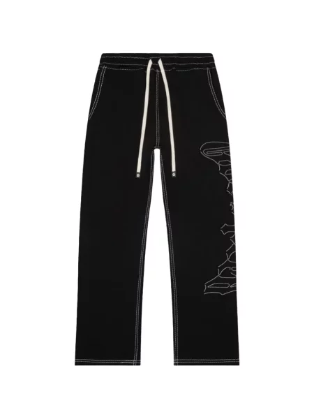 Běžecké kalhoty Godspeed s autogramem černé