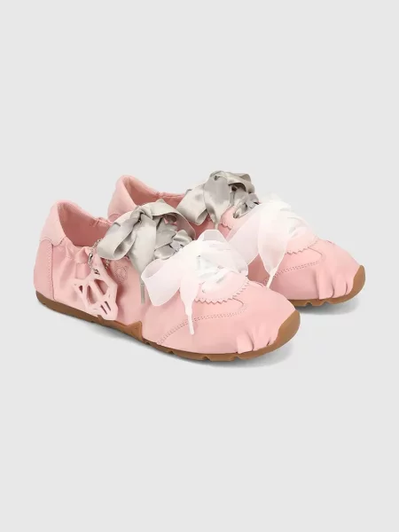Naked Wolfe Adorable Pink Satin кросівки рожеві