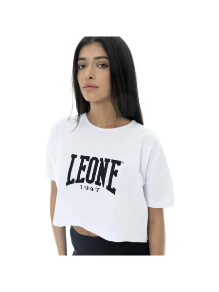 Decupat tricou Leone 1947 alb