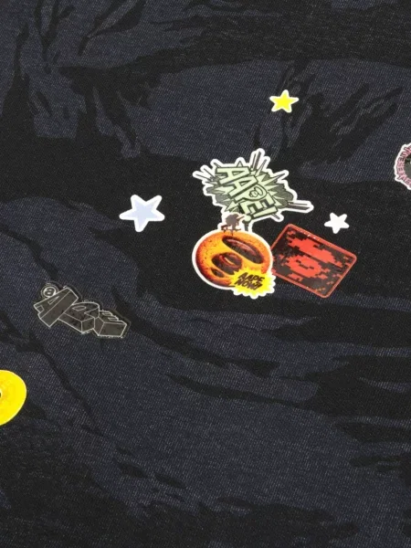 Grafic hanorac Aape By A Bathing Ape negru