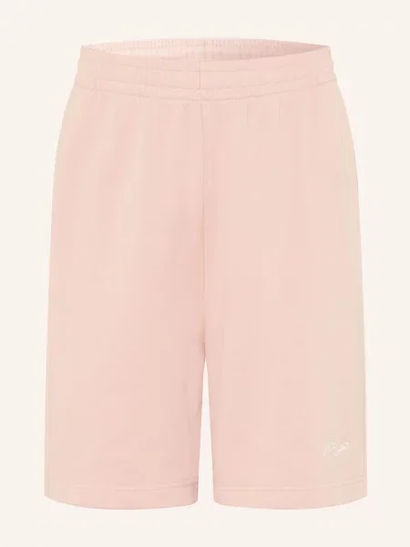 Acne Studios Teplákové Kraťasy světle růžová