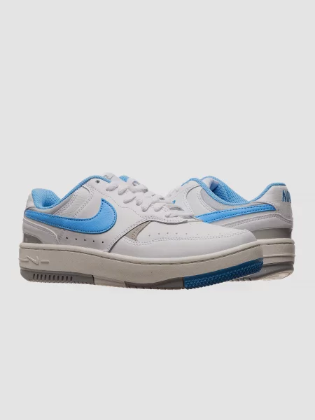 Кожаные кроссовки Nike белые