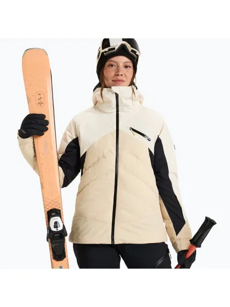 Geacă de snowboard pentru femei ROXY Luna Frost buttercream