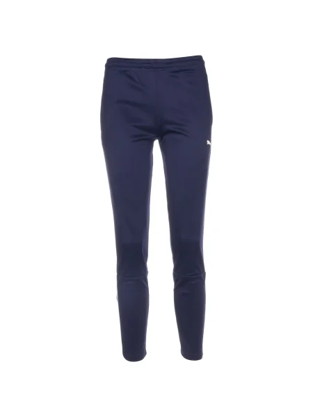 PUMA Pantaloni sport TeamLiga albastru închis alb